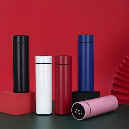 Intelligent temperature display stainless steel thermos cup