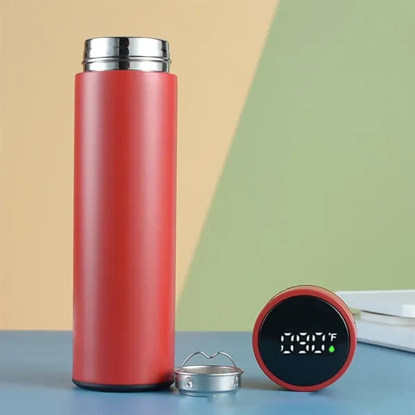 Intelligent temperature display stainless steel thermos cup