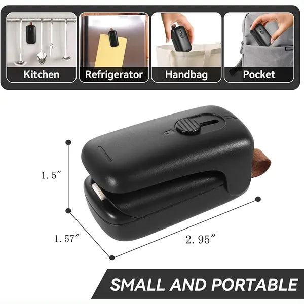 2 in 1 Heat Sealer and Cutter with Lanyard