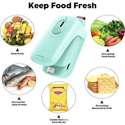 2 in 1 Heat Sealer and Cutter with Lanyard