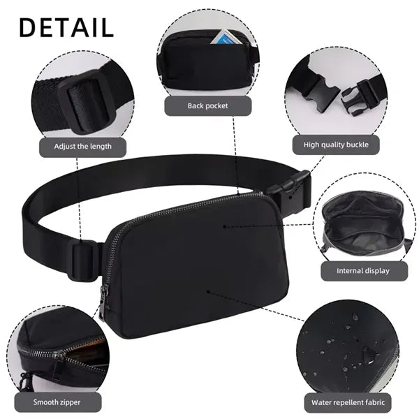 Fanny Waist Bag with Adjustable Strap