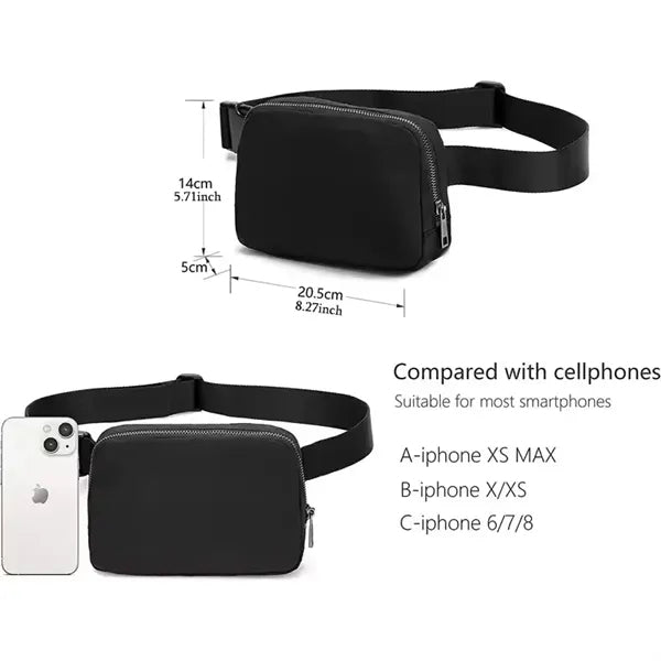 Fanny Waist Bag with Adjustable Strap
