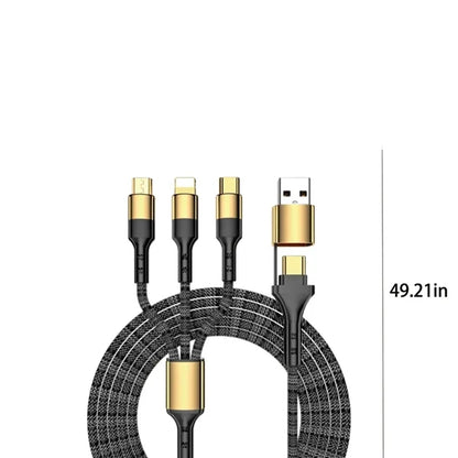 3 in 2 Drones Phones Charger Multi USB Fast Charging Cable
