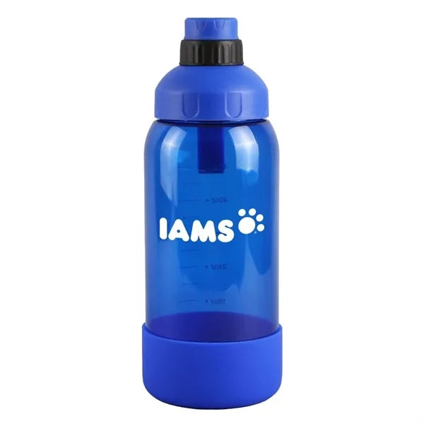 Tritan Bottle with Silicone Pet Bowl