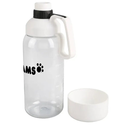 Tritan Bottle with Silicone Pet Bowl