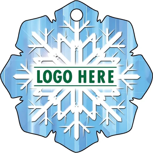 Full Color Acrylic Ornaments - Snowflake 4