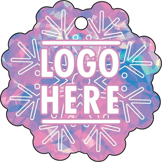 Full Color Acrylic Ornaments - Snowflake 5