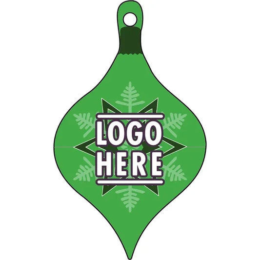 Full Color Acrylic Ornaments - Ornament 1 - Green