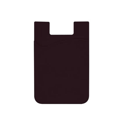 Silicone Cell Phone Back Card Holder