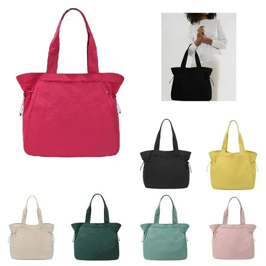 Side Cinch Shopper Bags