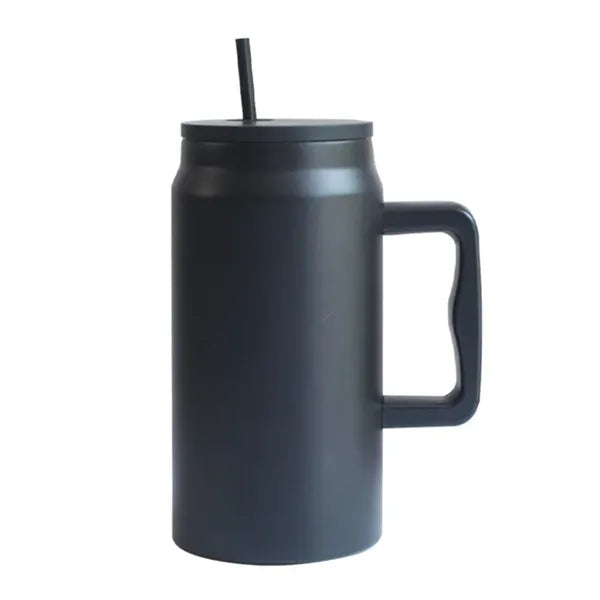 Tumbler with Straw & Lid