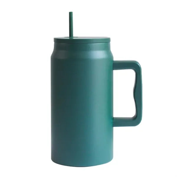 Tumbler with Straw & Lid