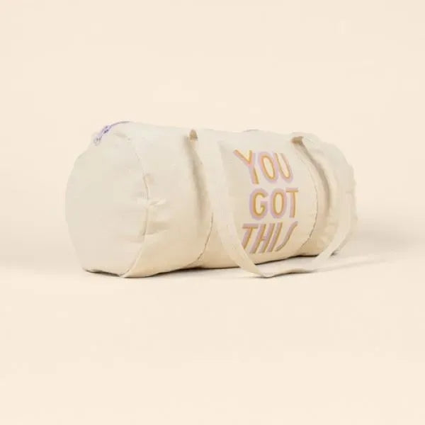 DARLING DUFFEL - NATURAL CANVAS - SMALL