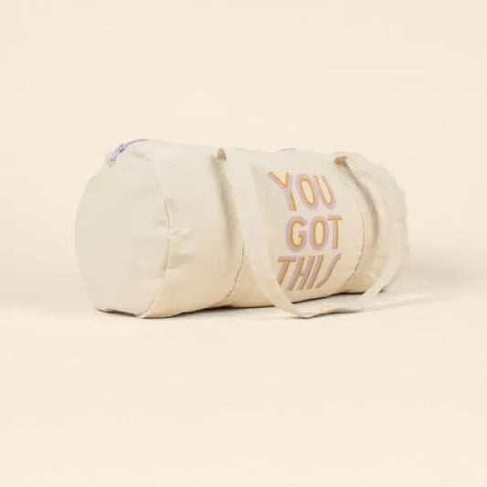 DARLING DUFFEL - NATURAL CANVAS - SMALL