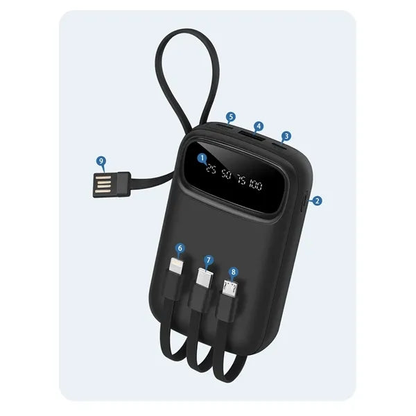 10000mAh Power Bank Super Fast Charger
