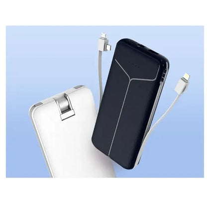 10000mAh Power Bank with Built in Plug