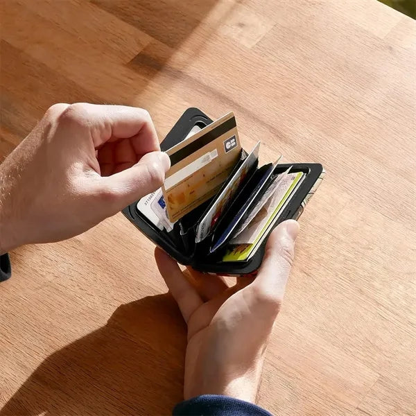 Waterproof RFID Blocking Aluminum Alloy Card Holder Box