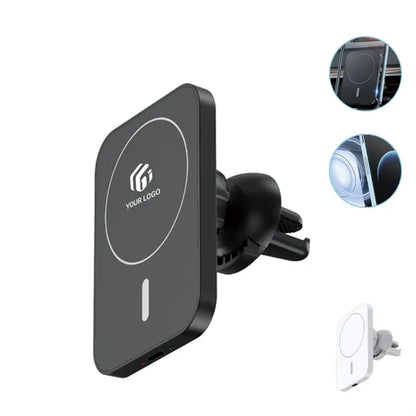 15W Magnetic Wireless Fast Charging Car Mount Charger