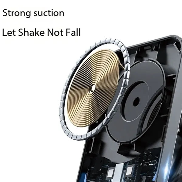 15W Magnetic Wireless Fast Charging Car Mount Charger