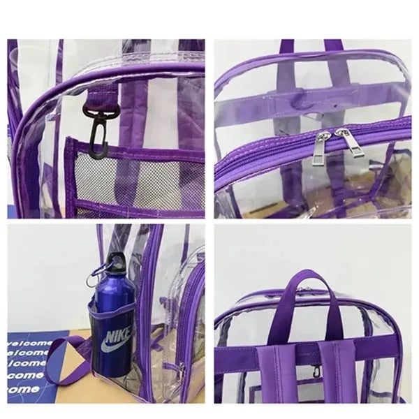 PVC Clear Backpack Set