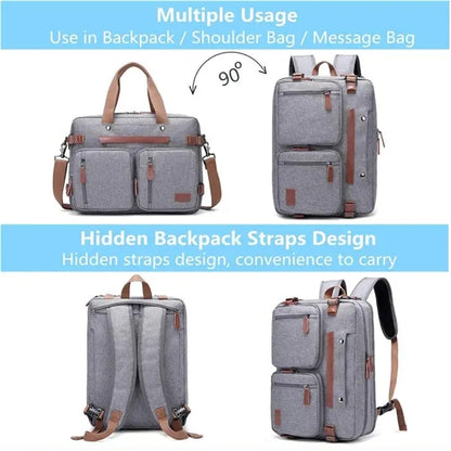 Multifunctional Shoulder Handbags Business Laptop Backpack