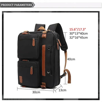 Multifunctional Shoulder Handbags Business Laptop Backpack