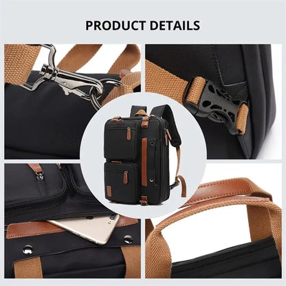 Multifunctional Shoulder Handbags Business Laptop Backpack