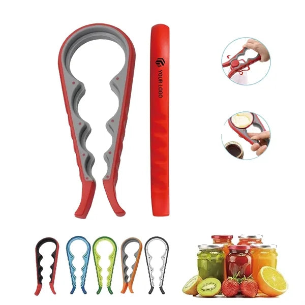4 in 1 Multi Function Can Opener with Non-slip handle