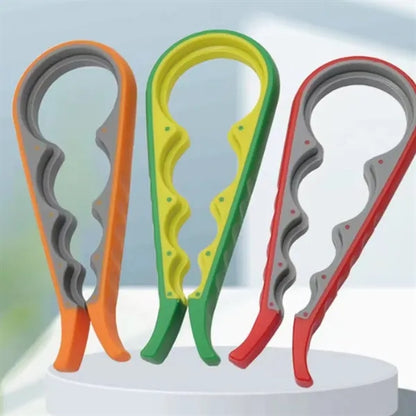 4 in 1 Multi Function Can Opener with Non-slip handle