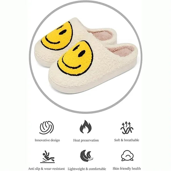 Smile Face Slippers for Kids and Adult