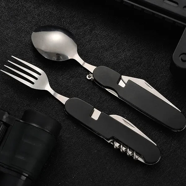 Multi-Function Camping Utensil Flatware