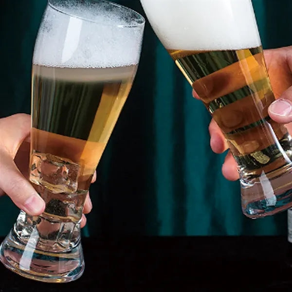 Classic Tall Bar Glasses with Heavy Base for pub party