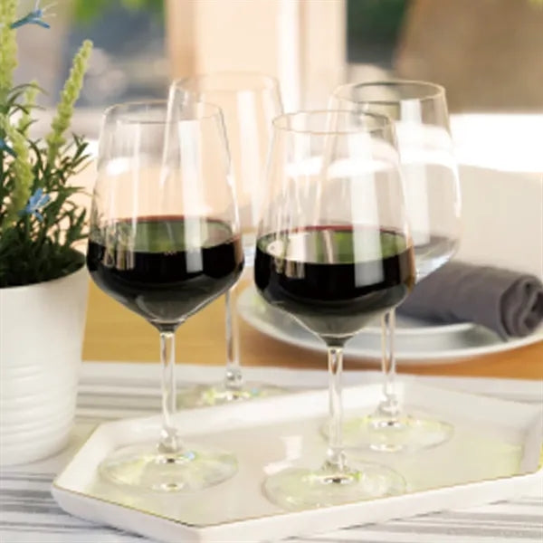 2pcs Made Lead-Free Crystal Classic Stemmed Red Wine Glasses
