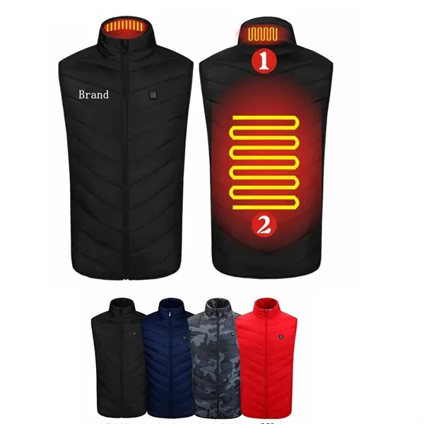 Heated Winter Vest 2 part Intelligent Jacket