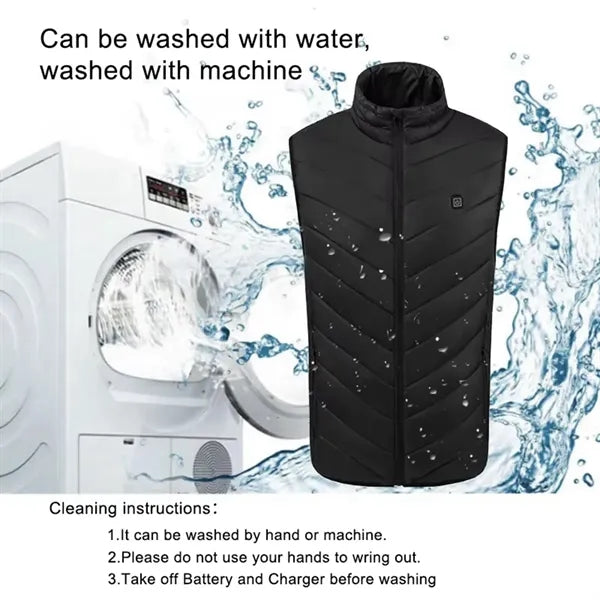 Heated Winter Vest 2 part Intelligent Jacket