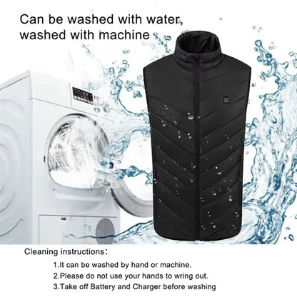 Heated Winter Vest 2 part Intelligent Jacket
