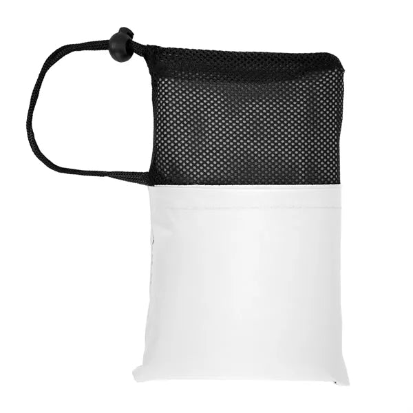 PEVA Poncho With Drawstring Pouch