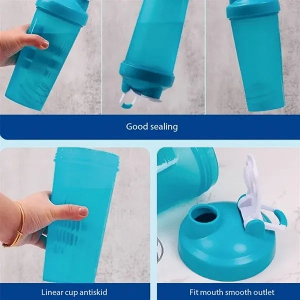 Travel large Durable Shaker Bottle Easy To Clean With Balls