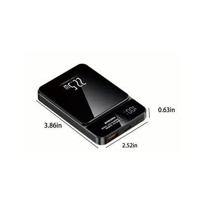 Portable 22.5W Fast Charging Wireless Magnetic Power Bank