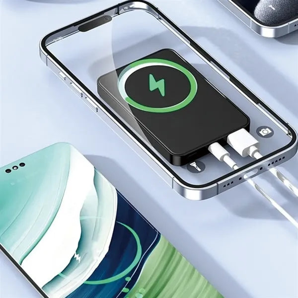 Portable 22.5W Fast Charging Wireless Magnetic Power Bank