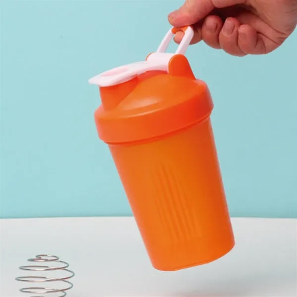 Protein Shaker Bottle with Stainless Steel Mixing Ball