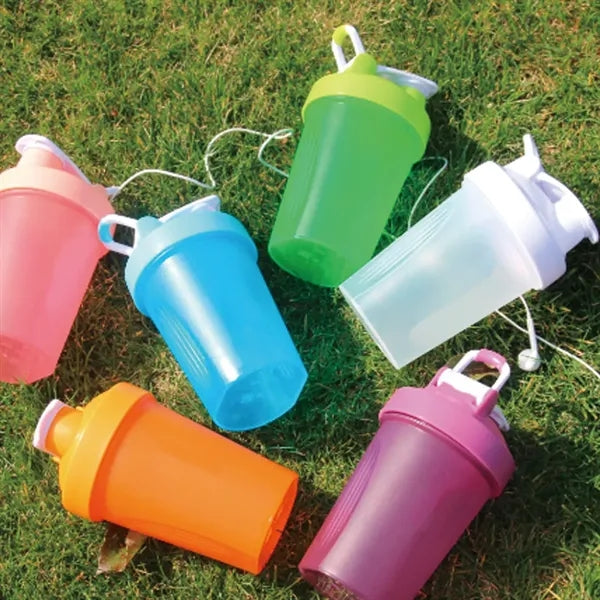 Protein Shaker Bottle with Stainless Steel Mixing Ball