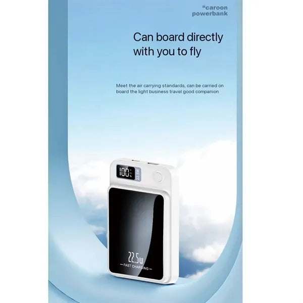 10000mAh Portable Charger Magnetic Wireless Power Bank