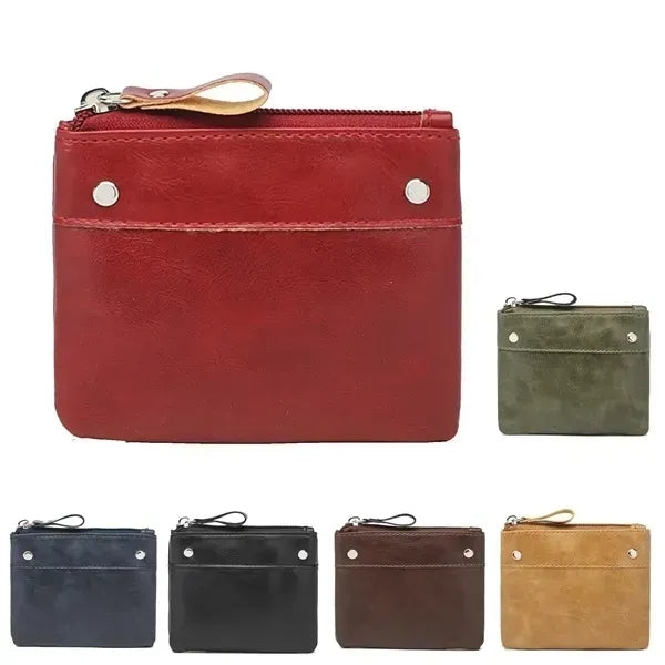 PU Coin Pouch With Zipper