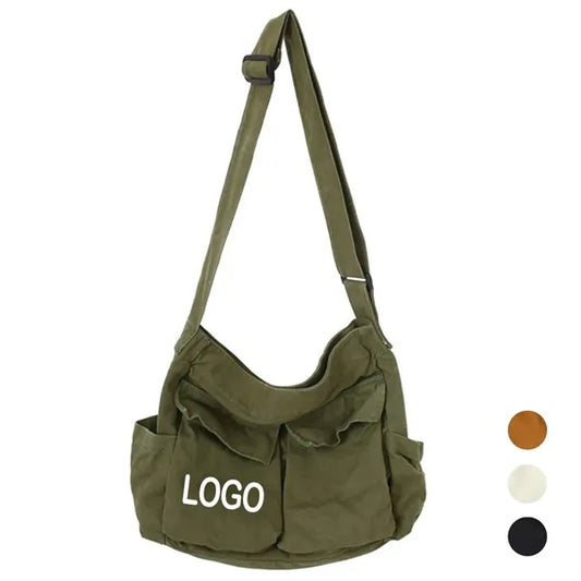Vintage Messenger Bag For School
