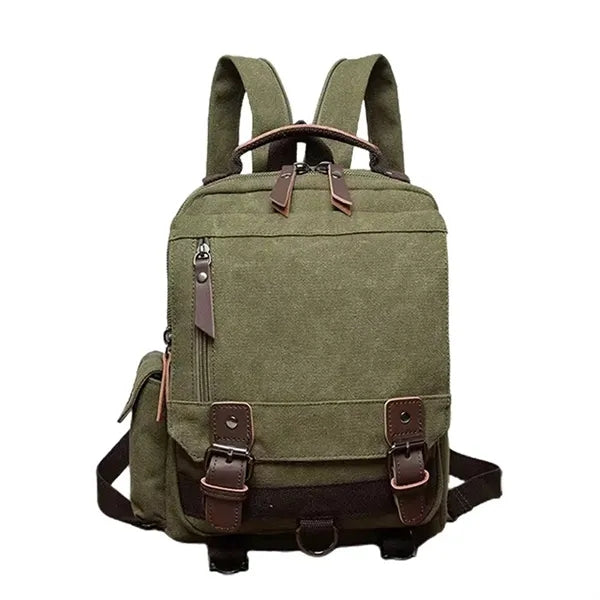 Canvas Crossbody Messenger Bag