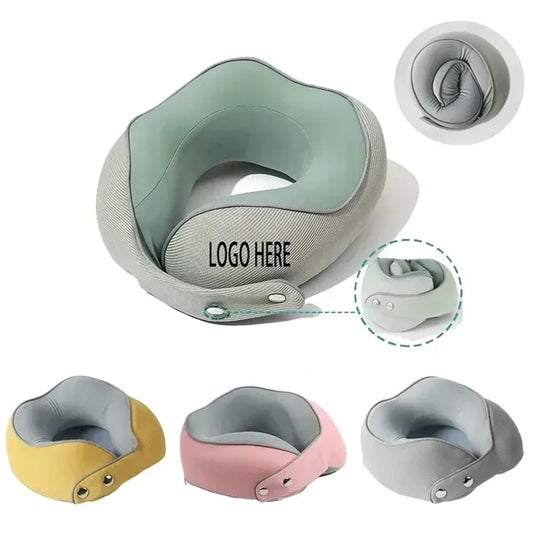 Magnetic Travel Memory Foam Neck Pillow