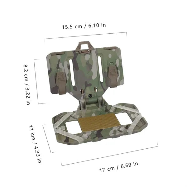 Foldable Training Vest, Phone Holder