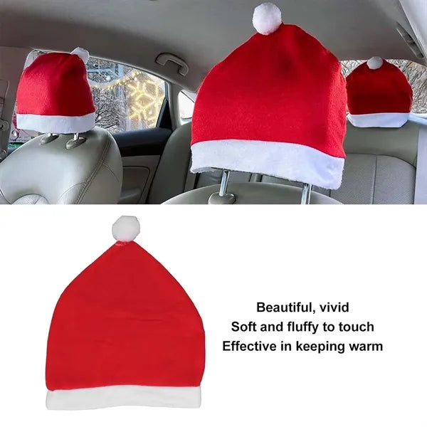 Christmas Car Seat Headrest Covers
