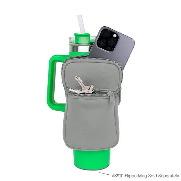 TumblerMate Two Zipper Pocket Pouch for 40oz Mug